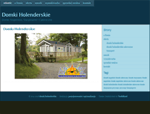 Tablet Screenshot of domki-holenderskie.kszynka.ionic.pl